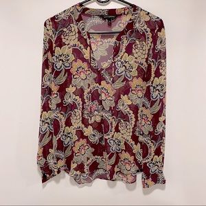 Banana Republic long sleeved blouse Sz medium